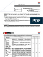 Programación Anual Del Área de Arte y Cultura para 1° de Secundaria