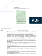 Formato Solicitud de Inscripción de Título SUNARP - PDF