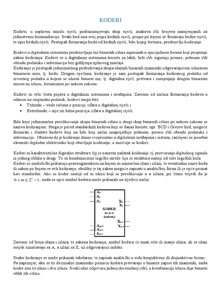 Koderi | PDF