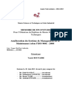 Amelioration Du Systeme de Man - BOUTAHRI Yassir - 809 PDF