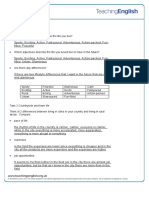 Changing Lives Student Worksheet