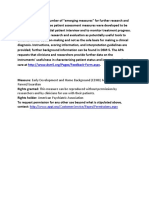 APA - DSM5 - Early Development and Home Background Form Parent of Child Age 6 To 17 PDF