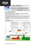 Flying Lessons Flying Lessons: This Week's Lessons