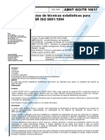 NBR ISO TR 10017 - Tecnicas Estatisticas para Iso 9001 PDF