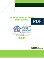 Plan de Comunicación Institucional Casa Hogar - Final