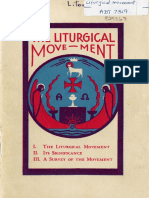 The Liturgical Movement (Tract, 1930)