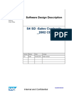 SDD S4H SD Sales Contracts CE2002