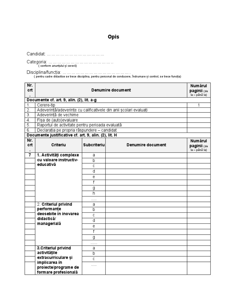 5 - Anexa 2 - Opis | PDF