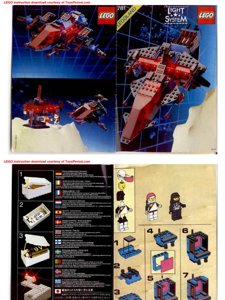 LEGO Instructions from ToysPeriod.com | PDF