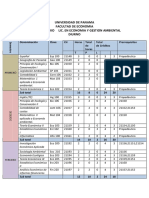 Plan de Estudio Lic - en Economia Ambiental PDF