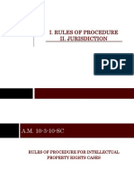 I. Rules of Procedure Ii. Jurisdiction: Ferdinand Negre