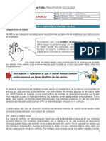 Principios de Sociología: Sanción y Control Social