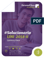 Sol UNI - 2018-II Física y Química PDF