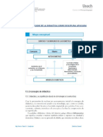 1 - Sentido y Significado de La Didactica Como Disciplina Aplicada