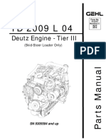 Manual motor Deutz TD2009 L04 Mustang 2056