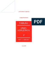 Antonio Tabuki - Linija Horizonta PDF