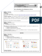 Secuencia de Aprendizaje Virtual 1° Semana 11 Al 15 de Mayo