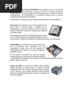 Partes de Una Computadora PDF