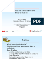 Geochemical Data Evluation and Interpretation - Grunsky PDF