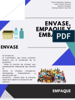 Envase, Empaque y Embalaje Logistica