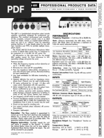 Shure m67 Service Manual