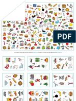 Juego para Trabajar Atencion Discriminacion y Vocabulario PDF