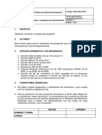 Tramite y Entrega de Pasaportes 2016 V1 PDF