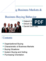 Analyzing Business MKT & Business Buying Behaviour - Tue - 05-Oct-10