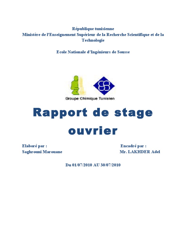 Rapport De Stage Chaudière Colaimo – QKCS