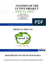 Tropical Tree snack bars project presentation