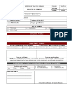 TH-FT-19 V1 Solicitud de Permisos