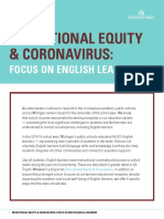 Educational Equity & Coronavirus