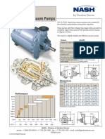 TC/TCM Two-Stage Liquid Ring Vacuum Pumps: Dimensions