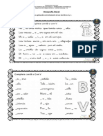 Fichas Ortograficas 5° A