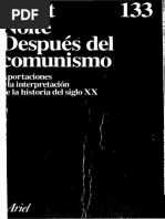 Después Del Comunismo. Aportaciones A La Interpretación Del Siglo XX - Ernst Nolte
