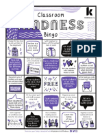 Classroom Kindess Bingo