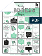 Family Kindness Bingo Ideas