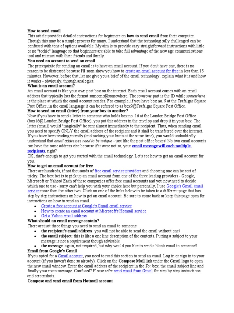 How To Send Email PDF Gmail Email