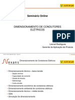 Seminário Online DIMENSIONAMENTO DE CONDUTORES ELÉTRICOS