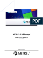 Metrel ES Manager: Instruction Manual