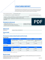 Design Features Report: Standards Referenced