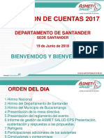 Informe Rendici N de Cuentas 2018 SANTANDER