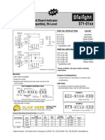 Dialight: 2mm Led Cbi Circuit Board Indicator (DIN 41494 Compatible), Bi-Level