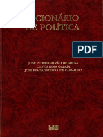 José Pedro Galvão de Sousa - Dicionário de Política PDF