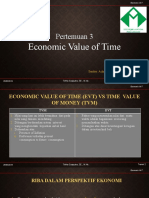 Pertemuan 3 Economic Value of Time