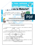 Ficha-Que-es-la-Materia-para-Cuarto-de-Primaria