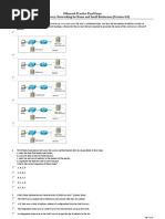 Dhomesb Practice Final Exam Ccna Discovery: Networking For Home and Small Businesses (Version 4.0)