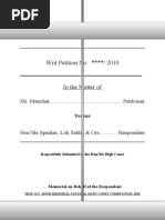 Download Law School BHU - Memorial Respondent by gyanendra chaliha SN46315273 doc pdf