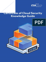 Certificate of Cloud Security Knowledge Guide