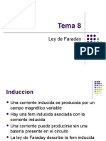 8b - Inducción Magnetica - Ley de Faraday
